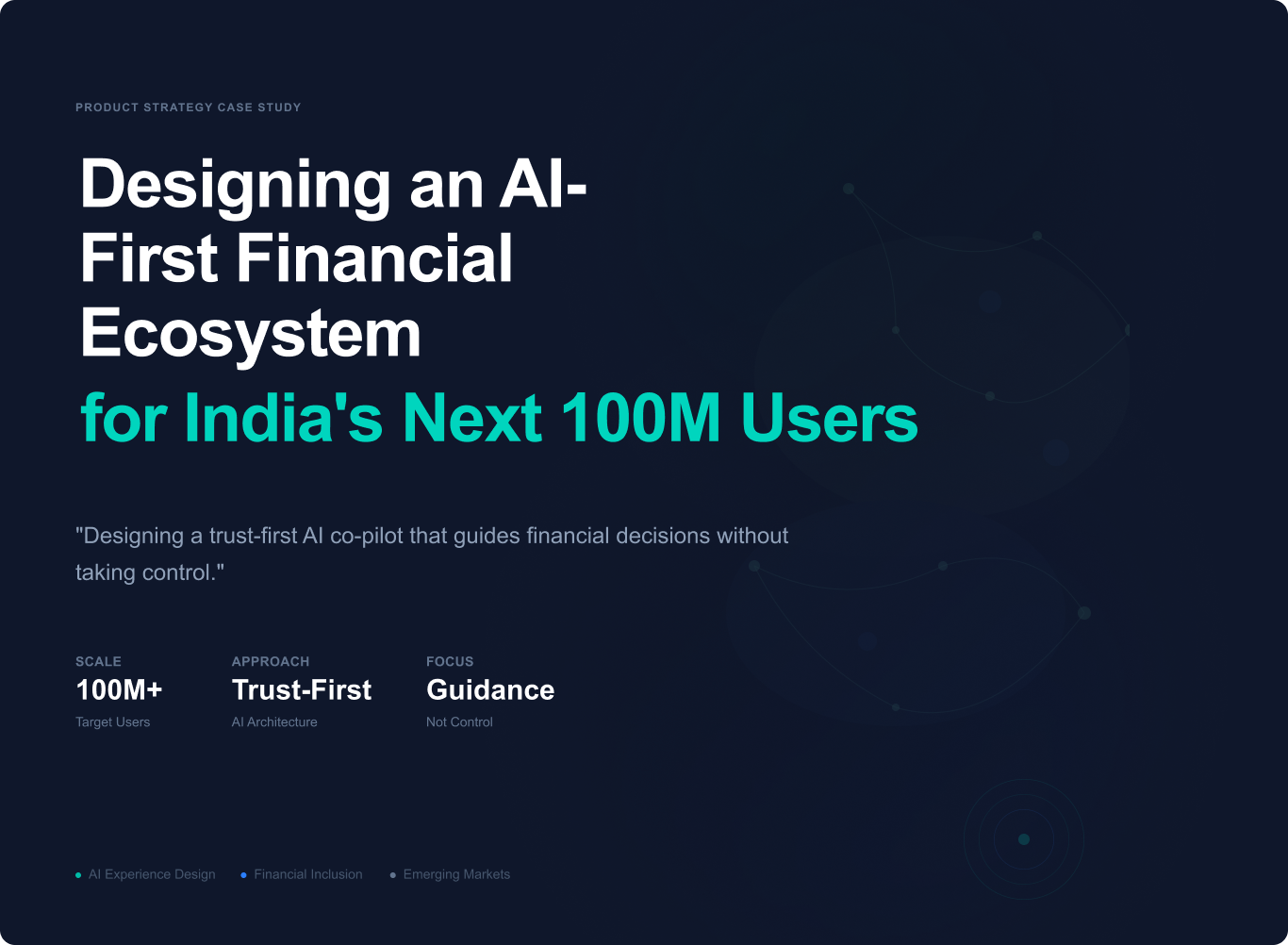 Designing an AI-First Financial Ecosystem cover